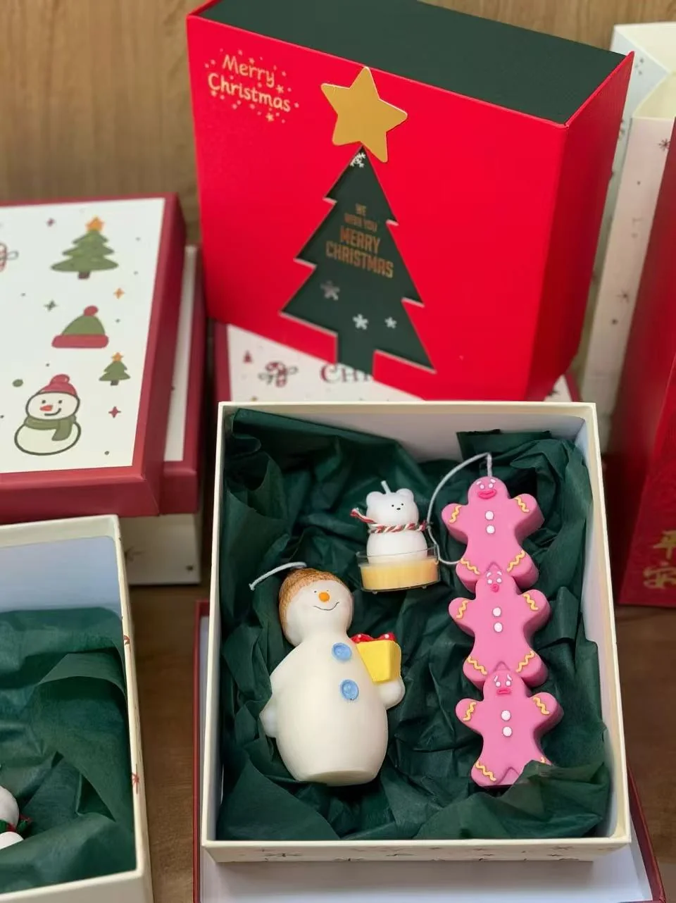 Christmas Shaped Candles image