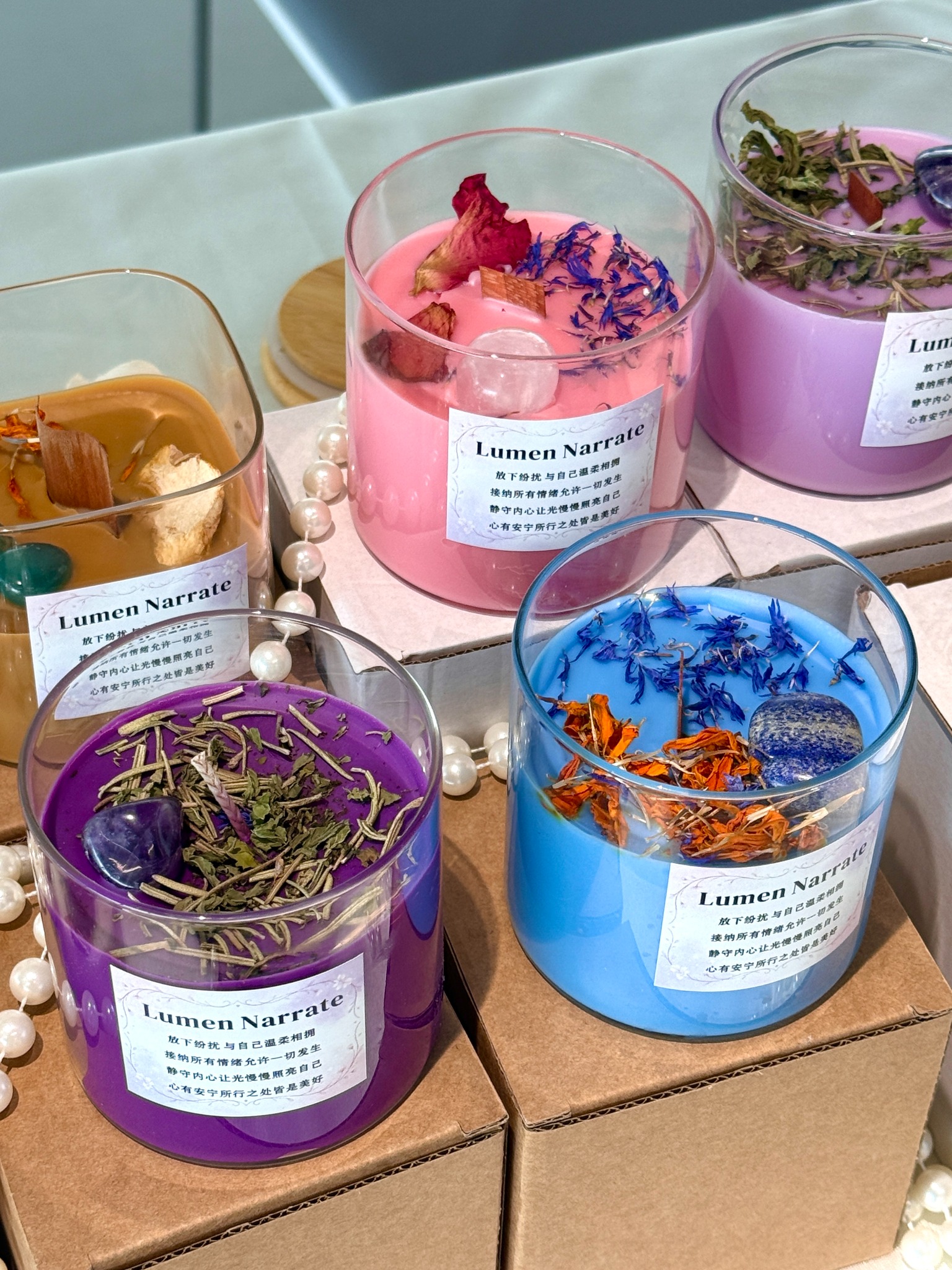 Therapeutic aroma product display for brand event and private label presentation